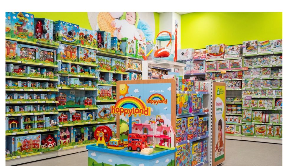 Inside an ELC store — Happyland aisle